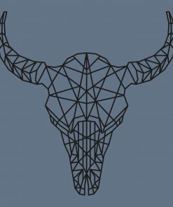 geometrisch vorm Hout Buffel