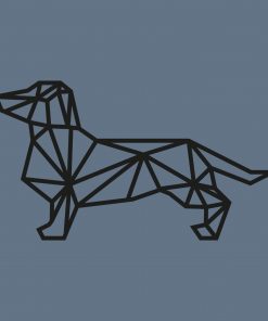 geometrisch vorm Hout Tekkel