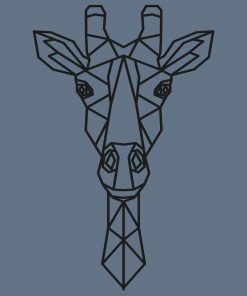 geometrisch vorm Hout Giraffe