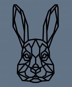 geometrisch vorm Hout Konijn