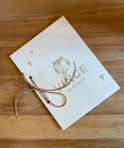 Houten kaft New born