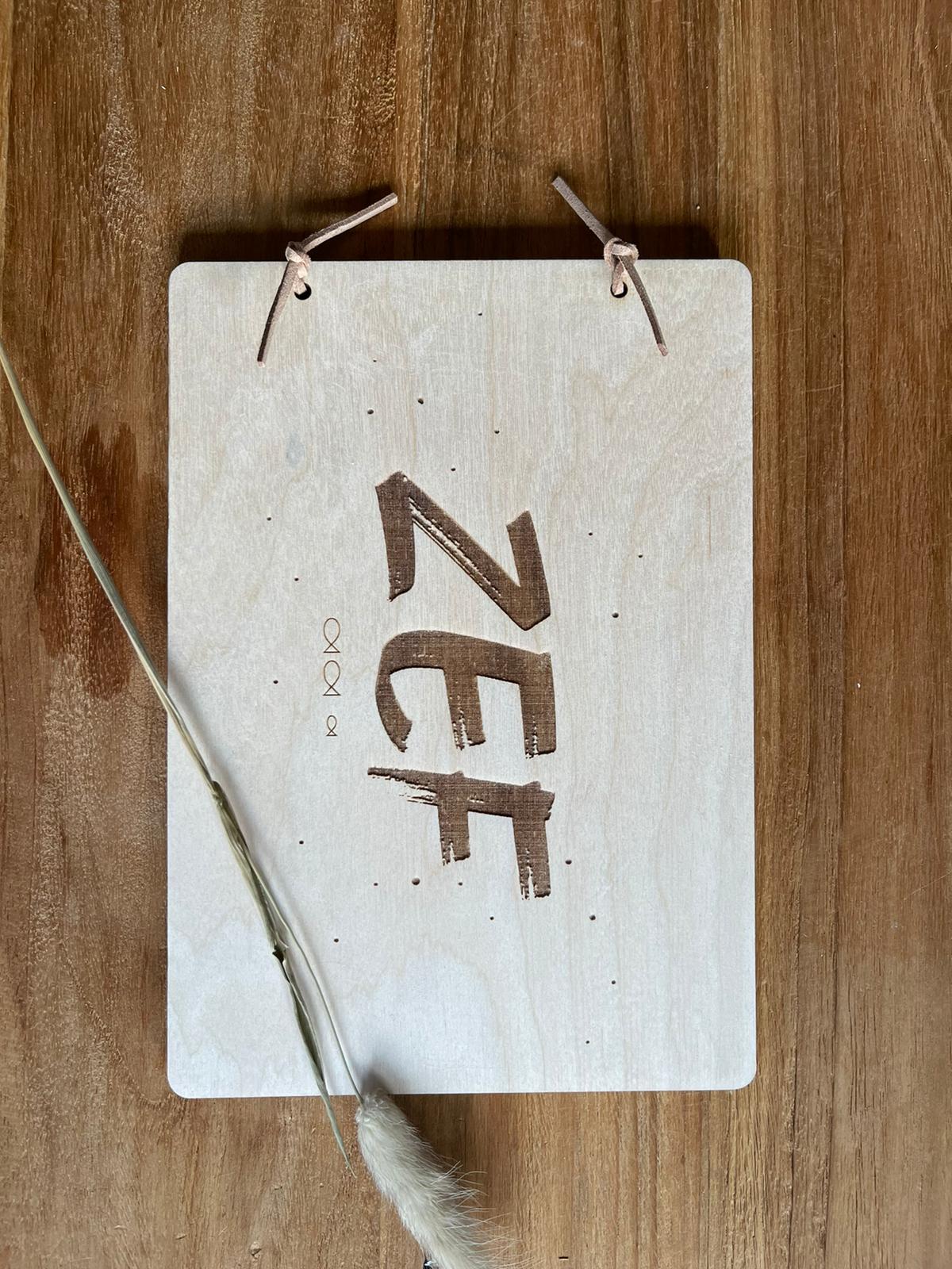 Houten kaft New born - Afbeelding 4