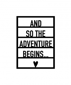 Ansichtkaart hout |And so the adventures..