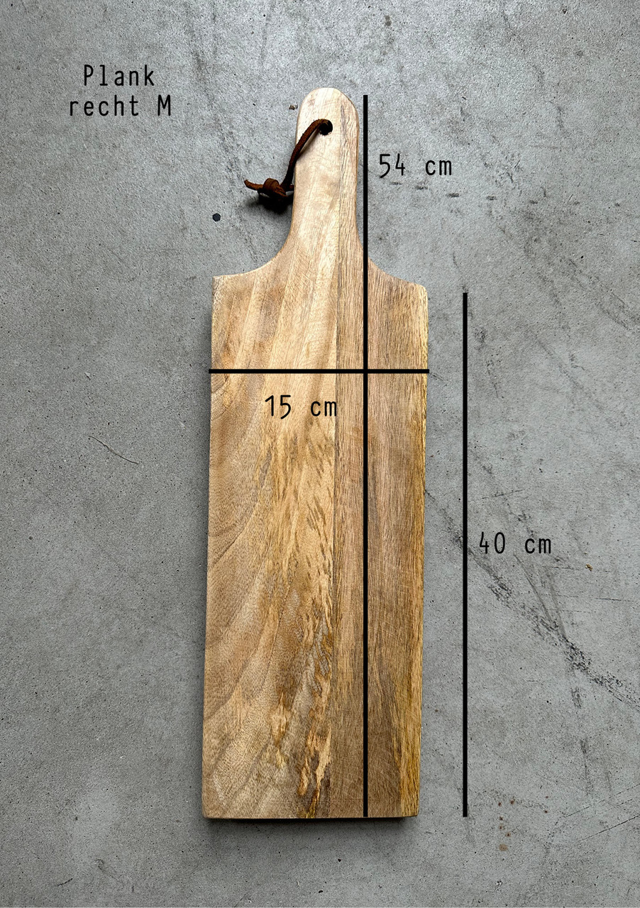 Tapasplank rechthoekig S "Eat drink and.." - Afbeelding 3