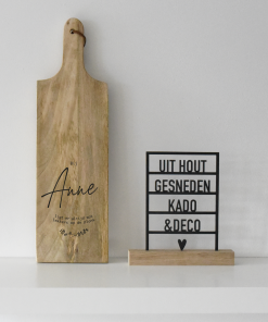 Tapasplank rechthoekig S  "Lekkers op de plank"