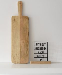 Tapasplank rechthoekig M (eigen ontwerp)