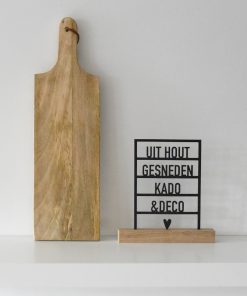 Tapasplank rechthoekig S (eigen ontwerp)