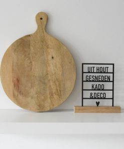 Tapasplank Rond 40cm (eigen ontwerp)