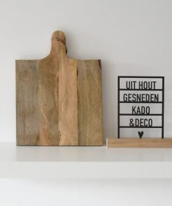 Tapasplank Vierkant  M (eigen ontwerp)