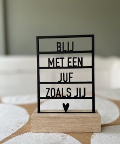 Blij met juf/meester als jij  (Kant-en-klaar)