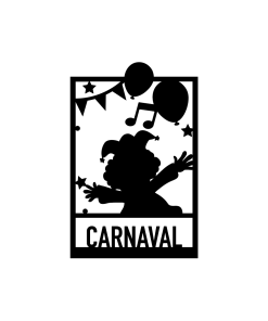 Raam Carnaval pop