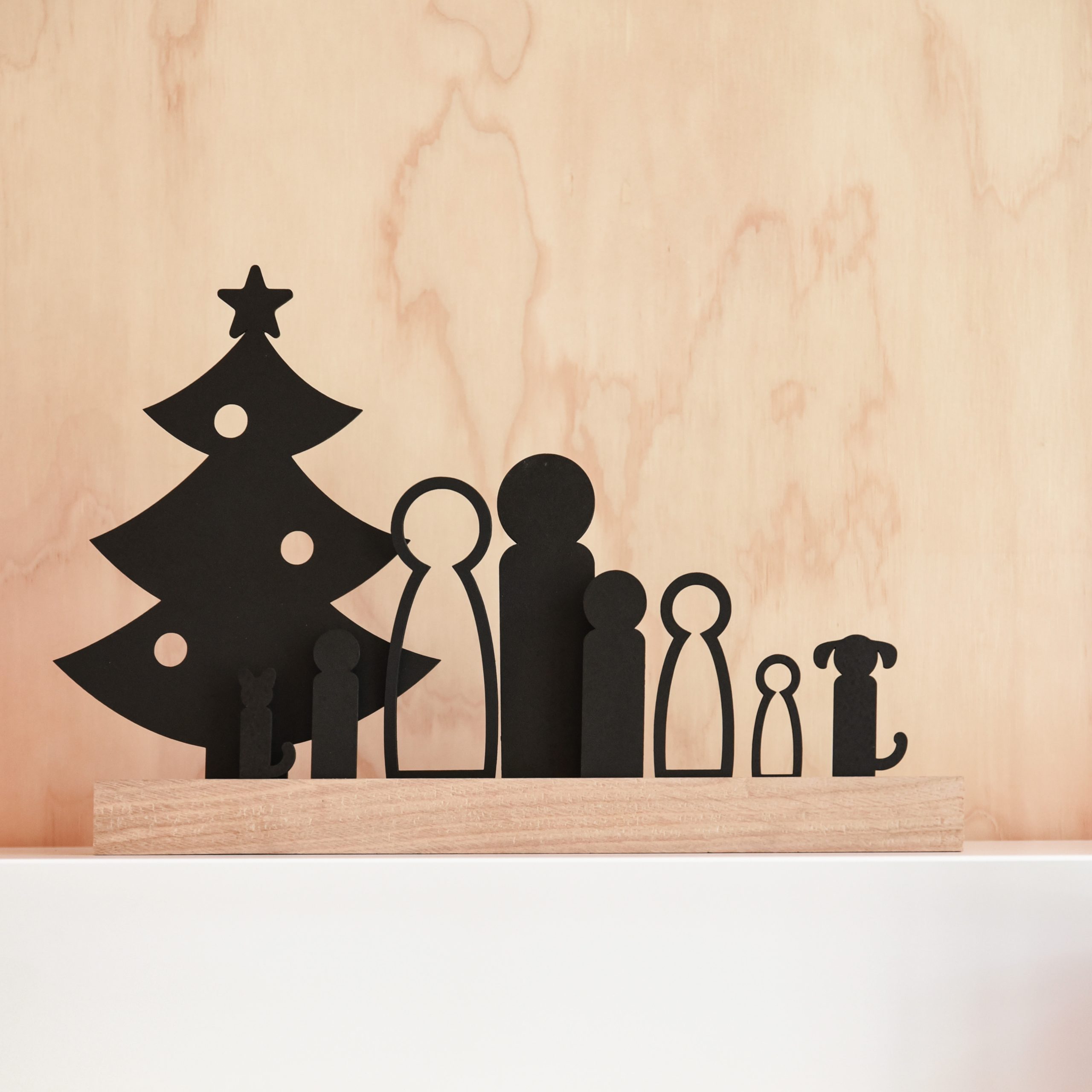 Eiken blok standaards (2groef) - Afbeelding 2