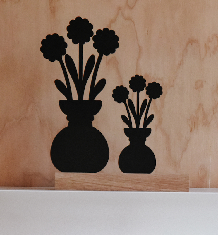 Houten Bloempot 2 - Afbeelding 2