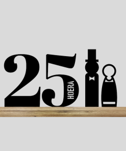 25 Jarig jubileum (Kant-en-klaar)