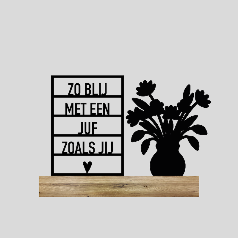 Element raam "Blij met juf/meester" - Afbeelding 4