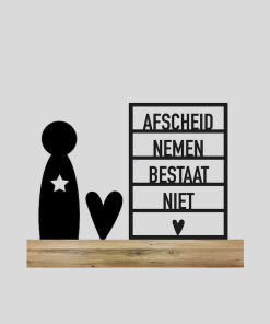 Afscheid nemen bestaat niet (Kant-en-klaar)