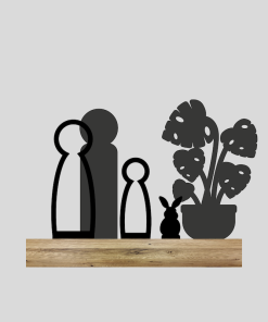 Gezin + Plant 4 (Kant-en-klaar)