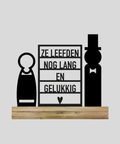 Huwelijk "Ze leefde nog lang en gelukkig" (Kant-en-klaar)