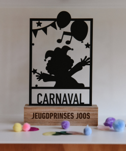 Carnaval  + Gepersonaliseerd met naam (kant en klaar)