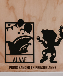 Carnaval Alaaf + Pop + Gepersonaliseerd met Naam. (kant en klaar)