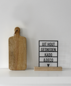 Tapasplank Rechthoek XS "Eigen ontwerp"