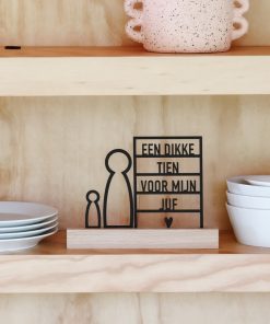 Dikke 10 Juf/Meester  + Poppetjes  (Kant-en-klaar)