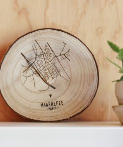 Boomstam schijf  " Plattegrond"