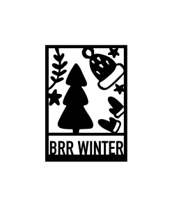 Ansichtkaart Brr Winter