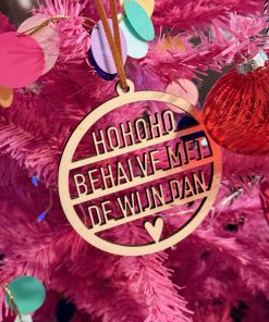 KerstBal Quote: Hoho behalve met de wijn dan