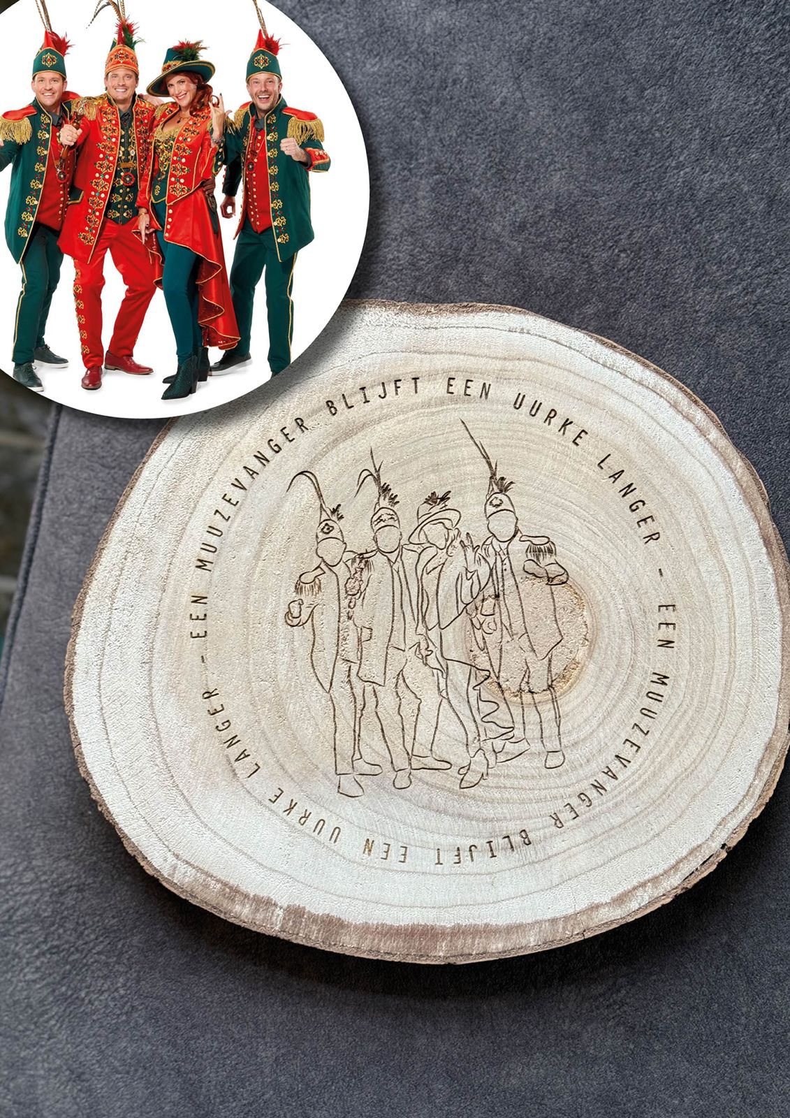 Lijntekeningen - Houten Boomstam (M)