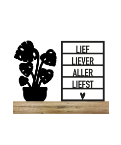 Valentijn "Lief liever allerliefst" (kant en klaar)