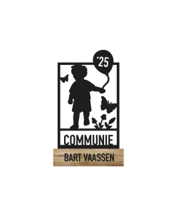 Raam Communie Jongen  (kant & klaar)