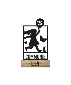 Raam Communie Meisje  (kant & klaar)