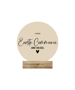 Cirkel Eerste Communie Meisje  (kant & klaar)