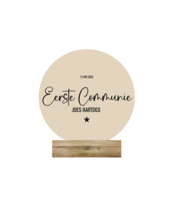 Cirkel Eerste Communie Jongen  (kant & klaar)