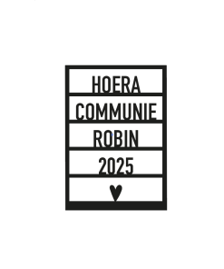 Raam HOERA Communie Meisje gepersonaliseerd