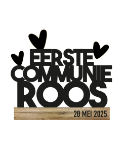 Quotebord Meisje Communie + datum