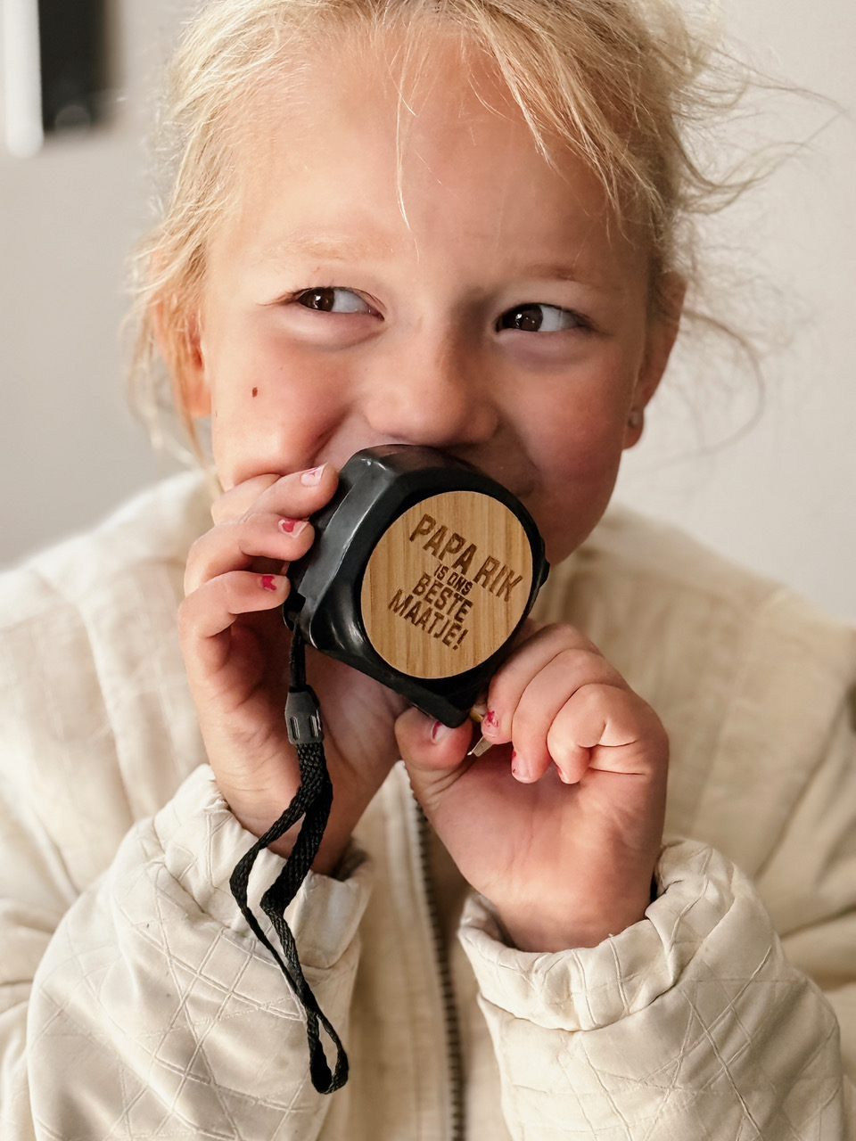 Bedrukte rolmeters - Papa/Opa gepersonaliseerd