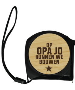 Bedrukte rolmeters - Papa/Opa bouwen gepersonaliseerd