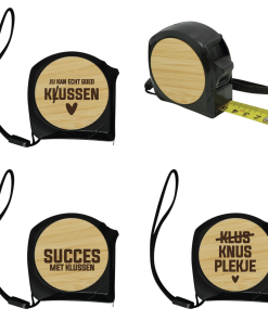 Bedrukte rolmeters- klussen