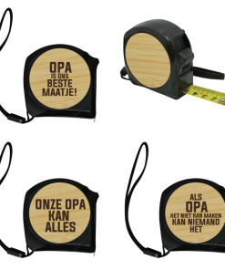 Bedrukte rolmeters - Opa (ongepersonaliseerd)