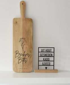 Tapasplank rechthoekig M  "Bites"