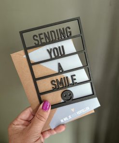 Ansichtkaart Hout/Raam