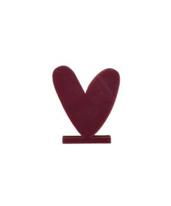 Element Acryl Hart Bordeaux Rood