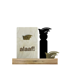 Alaaf( Hout) + Acryl + Prins (Kant & klaar)